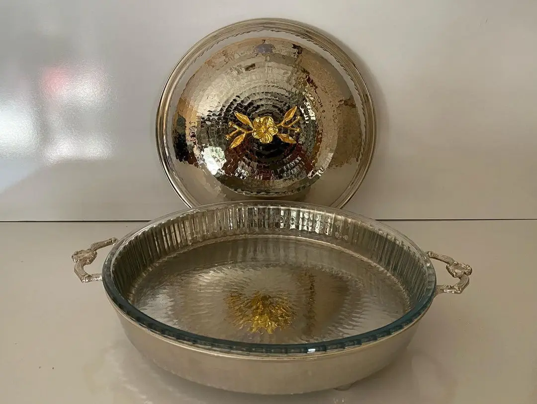 ALFIQ Чистая медь ручной работы жаростойкая кухонная посуда для морепродуктов