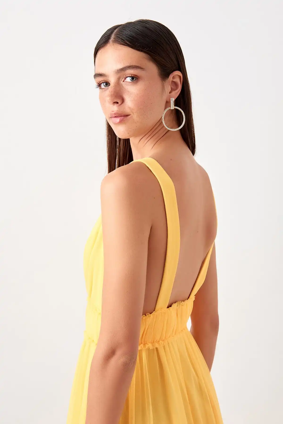 Trendyol корсаж детальное вечернее платье TPRSS19AE0031 | Свадьбы и торжества