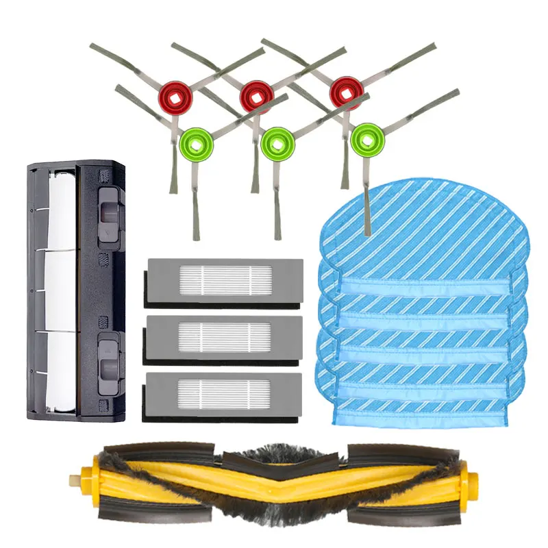 Hepa Filter Main Side Brush Water Tank Castor Wheel Mop Cloth For Ecovacs Deebot OZMO 920 950 Robotic Vacuum Cleaner Spare Parts