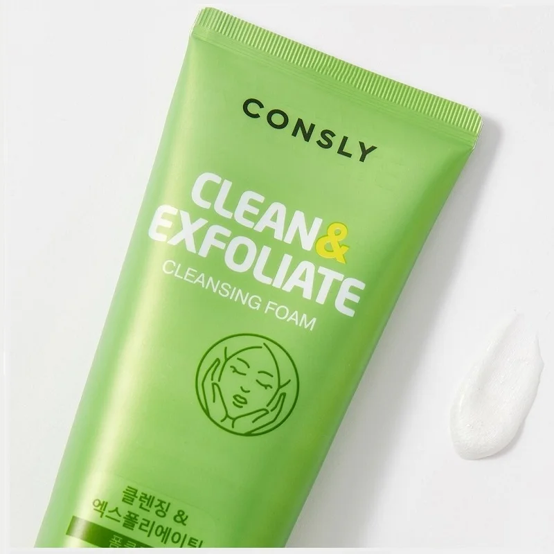 Пенка отшелушивающая с AHA BHA PHA кислотами Consly 120ml. Оригинал. Корея. Очищающее