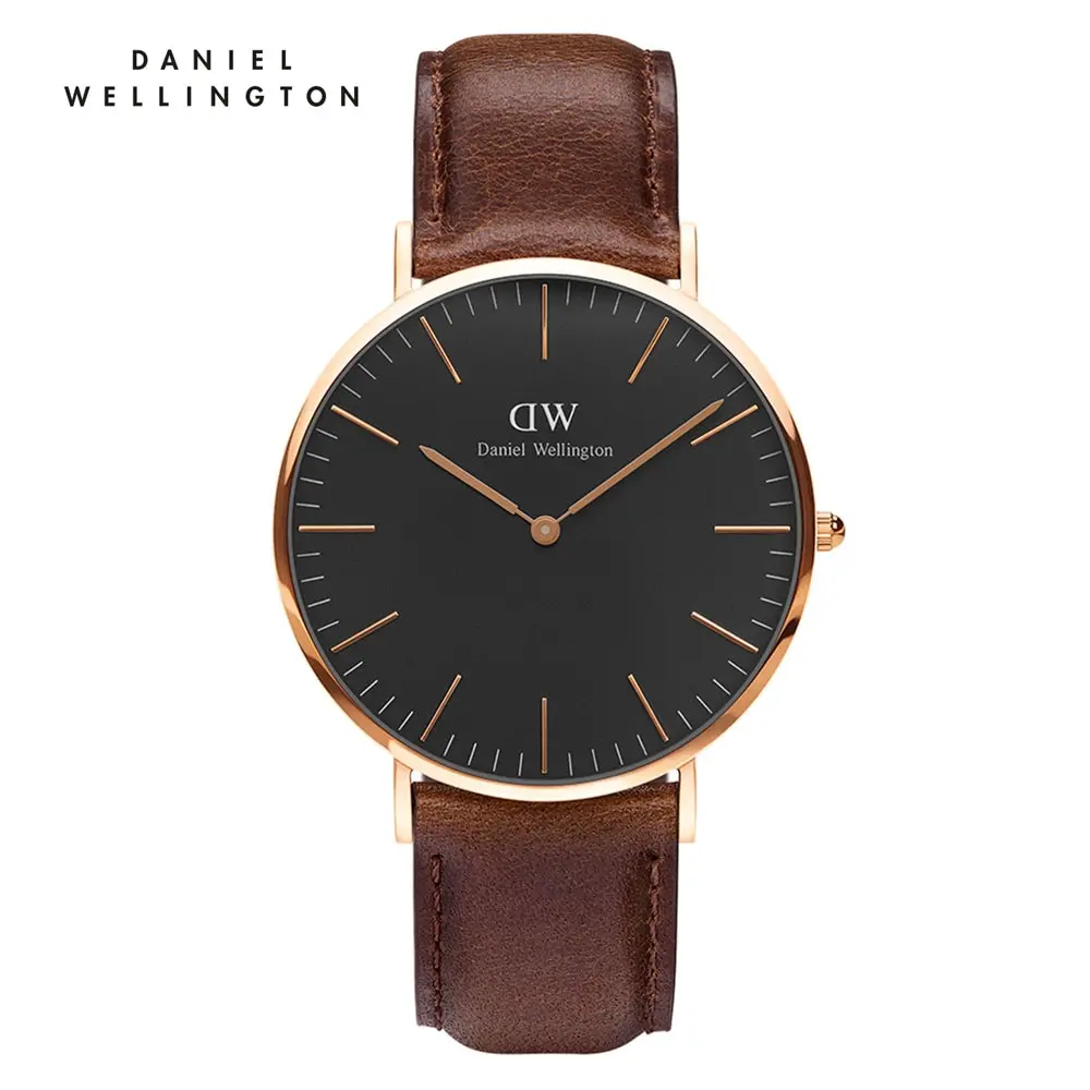 Наручные часы Daniel Wellington Classic Bristol 40 мм|Кварцевые мужские часы| |