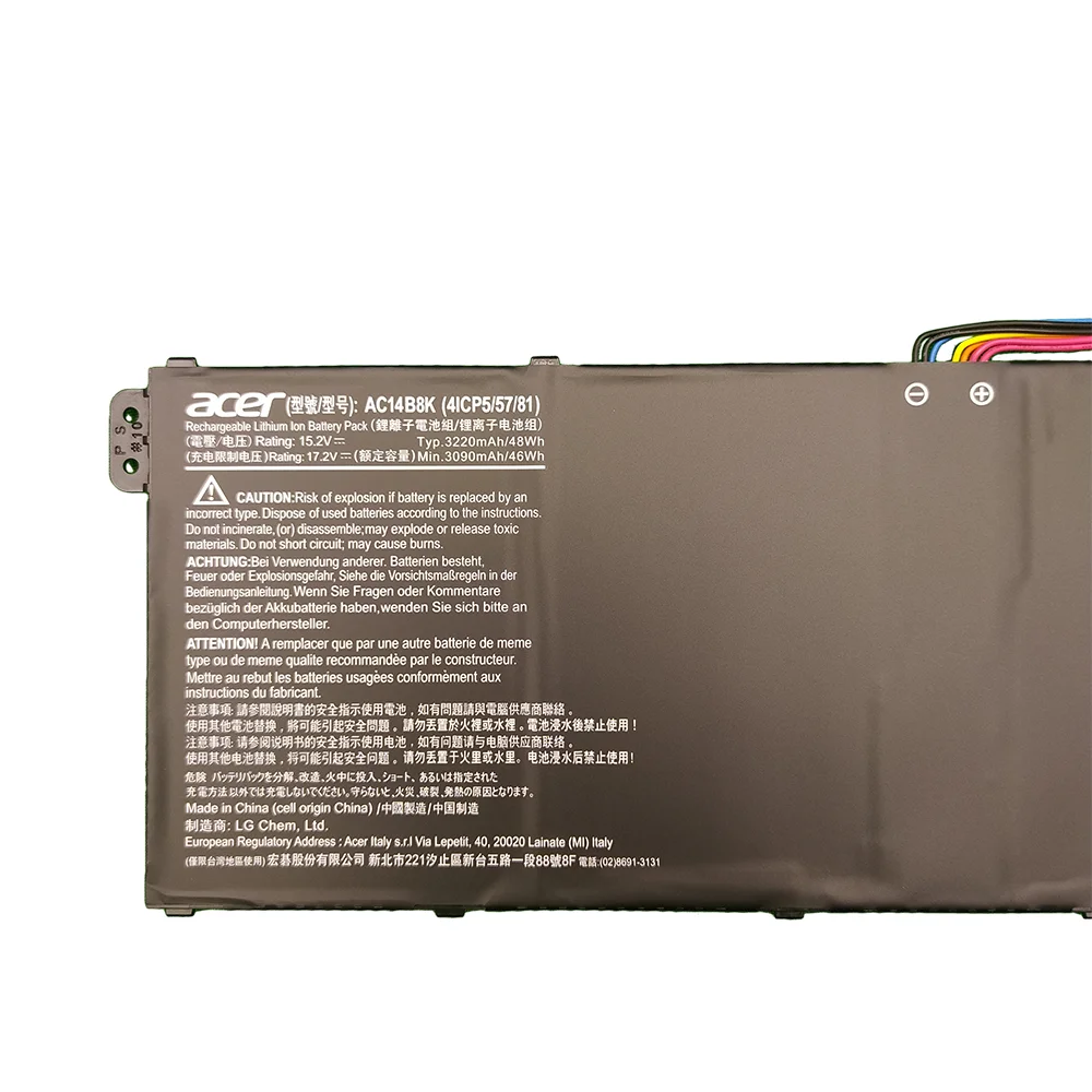 AC14B8K AC14B18J Аккумулятор для ноутбука Acer E5 731 731G 771 771G ENLG71BM ES1 711G 711 TMP276