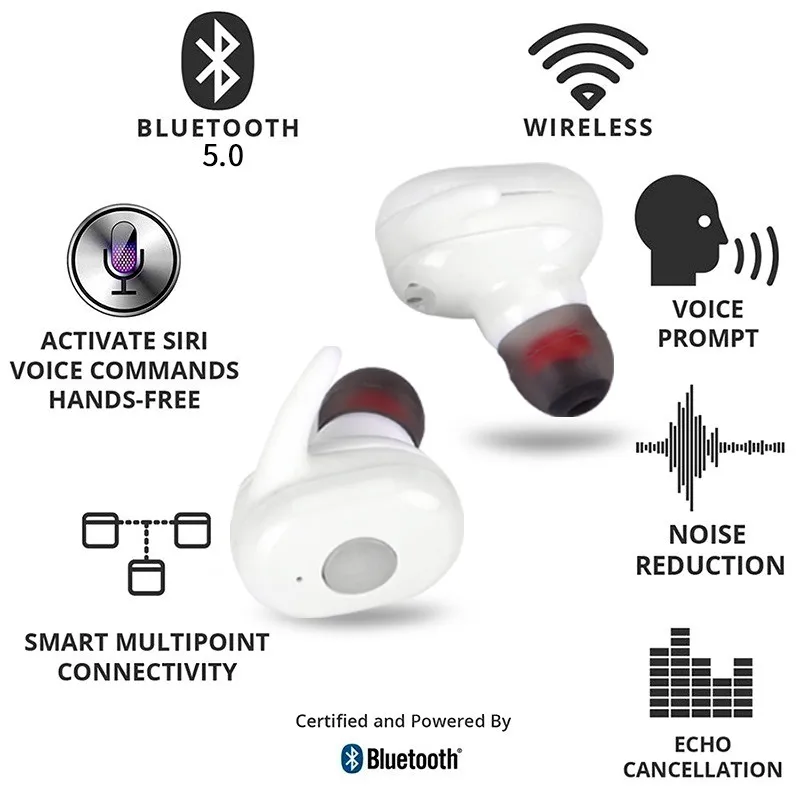 TWS Bluetooth гарнитура bluetooth наушники auriculares bluetooth inalambrico беспроводные наушники fone de ouvido bluetooth D60