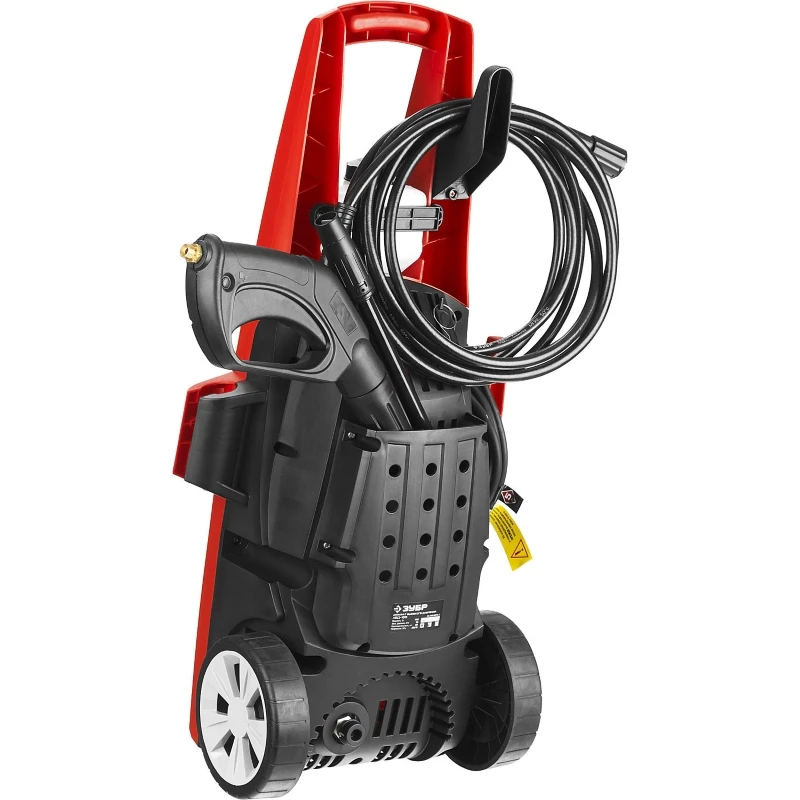 Мойка высокого давления (минимойка) электр ЗУБР АВД-165 макс. 165Атм 396л/ч 2400Вт колеса