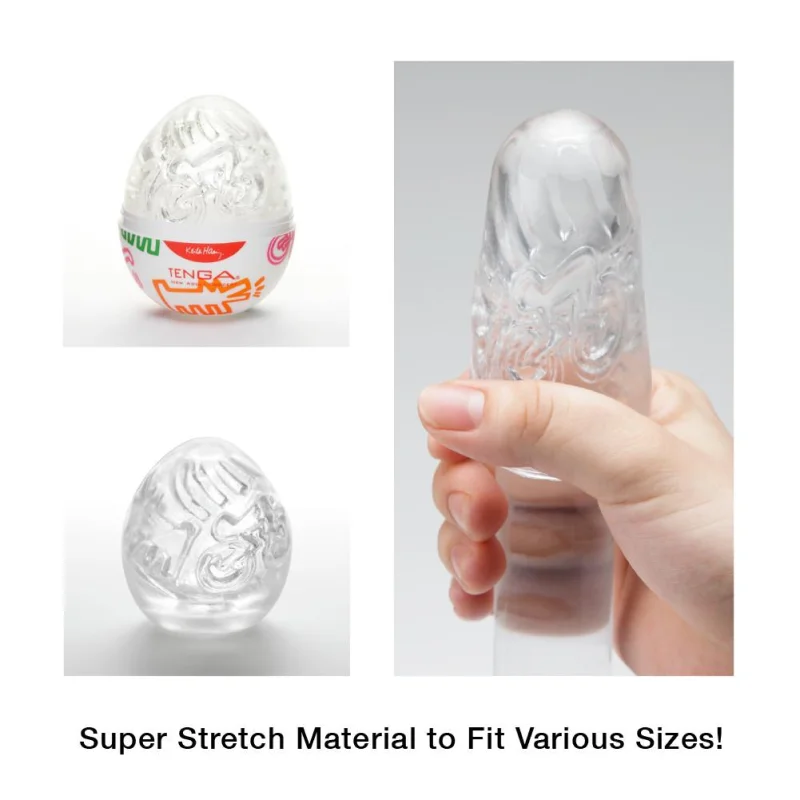 Яйцо - мастурбатор TENGA&ampKeith Haring Egg Street | Красота и здоровье