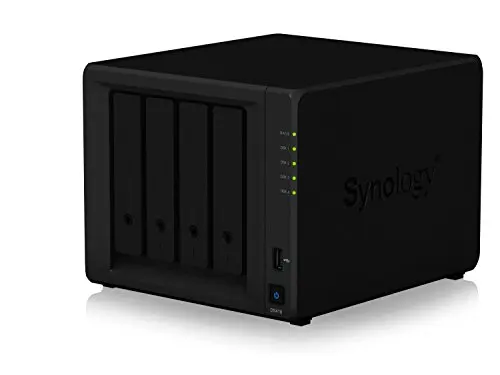 Synology DS418 - Diskstation powerful NAS 4 bays for home and office users | Компьютеры и офис