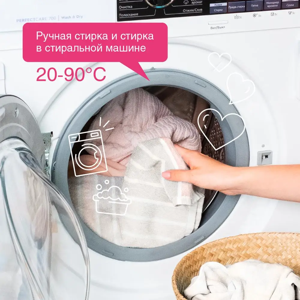 Гель для стирки белого белья Synergetic 2 75л | Дом и сад