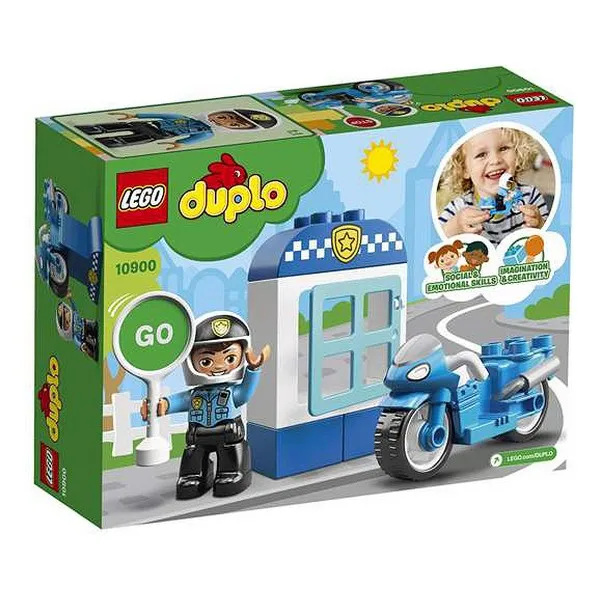 Полицейский Мотоцикл Duplo Lego 10900 |