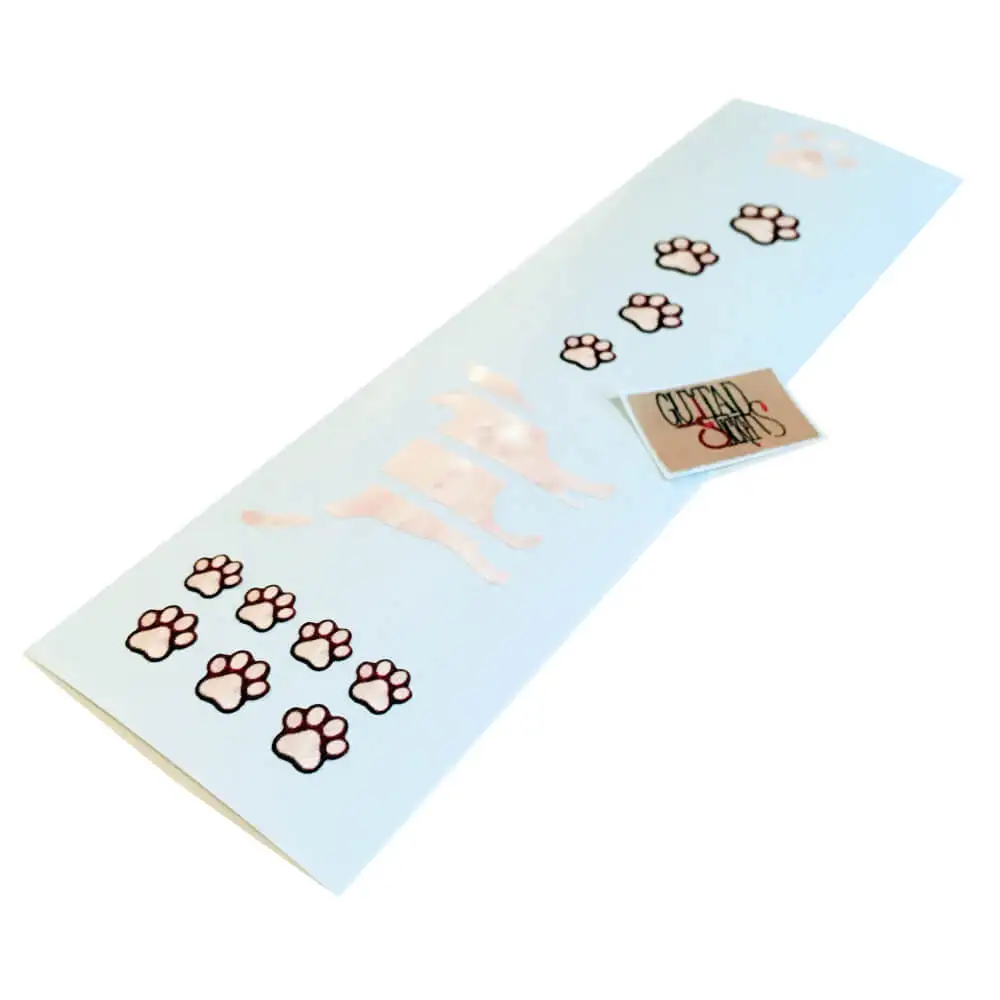 &quotКот на укулеле&quot комплект виниловых инлей-стикеров гриф укулеле - купить по