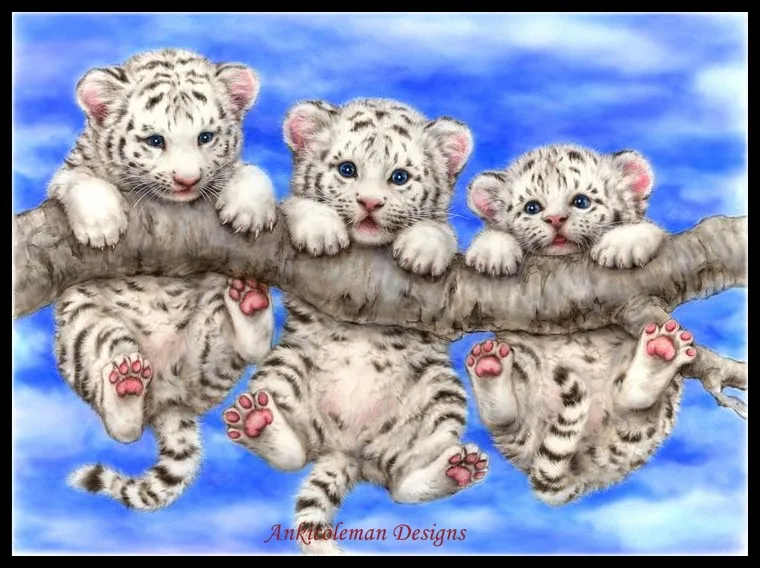 

Full Embroidery Counted Cross Stitch Kits Needlework - Crafts 14 ct Aida DIY Arts Handmade Decor Oil painting - Hang in there