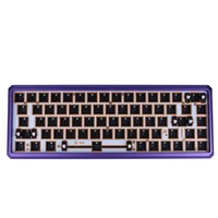 epomaker gk68xgk68xs wirelesswired custom keyboard kit 68 layout pcb bluetoothwired dual mode rgb smd light plastic case