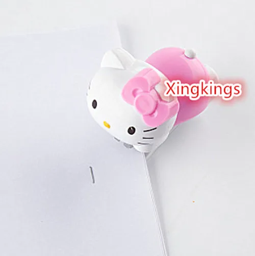 1 х Hello kitty Детские Канцелярские принадлежности мультфильм Мини милый портативный степлер набор