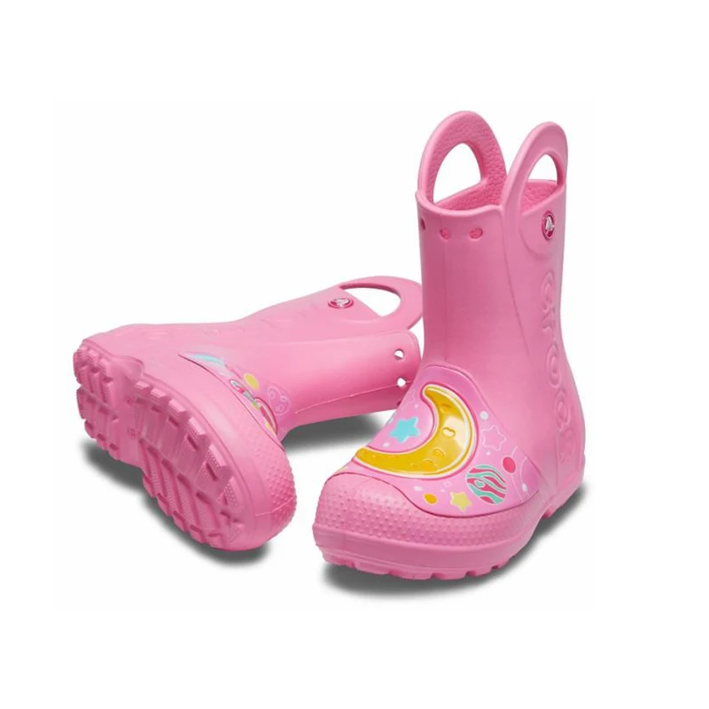 CROCS CrocsFL Galactic Hearts RnBt G KIDS for boys/for girls children kids TmallFS shoes rain boots | Мать и ребенок