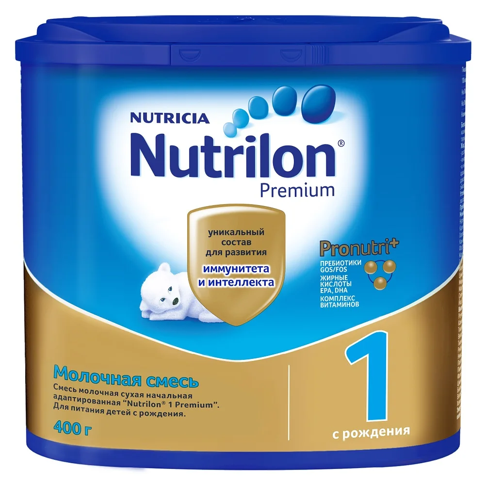 NUTRILON 1 PREMIUM 400 Г смесь с рождения  Мать и