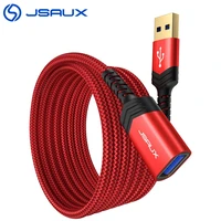 jsaux usb 3 0 extension cable male to female usb data sync transfer extender cable for pc smart tv ps4 xbox one ssd hard drive