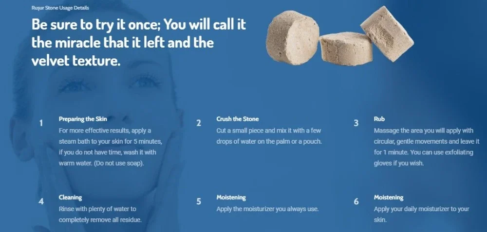 12 шт. смягчитель кожи лица с иранским камнем |