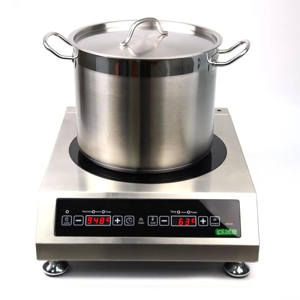 Индукционная плита iPLATE AT2700 (2.7кВт термощуп безимпульсная таймер 24ч) | Бытовая