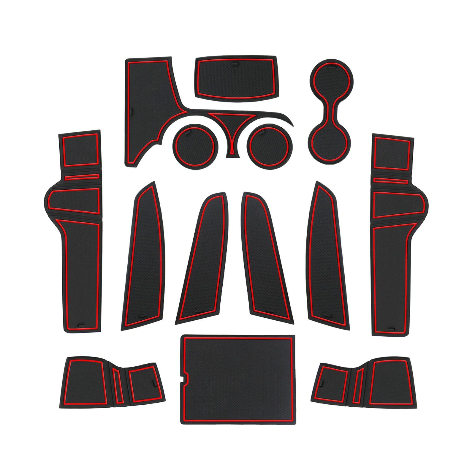 

RUIYA для 2022 2023 2024 Kia Sportage NQ5 автомобиль двери паз коврик противоскользящие паз колодки авто интерьер Sportage NQ5 аксессуары 2023