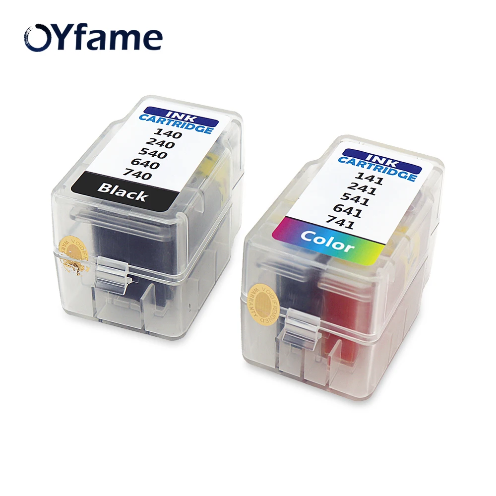 Смарт картридж OYfame 740 для Canon 741 совместимый чернильный PG740 CL741 MG3170 MG3270