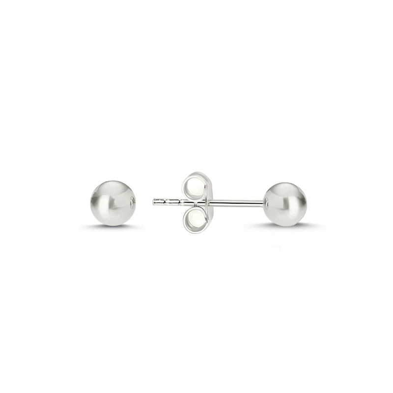 

Серебряные 925 пробы Серьги 4 мм