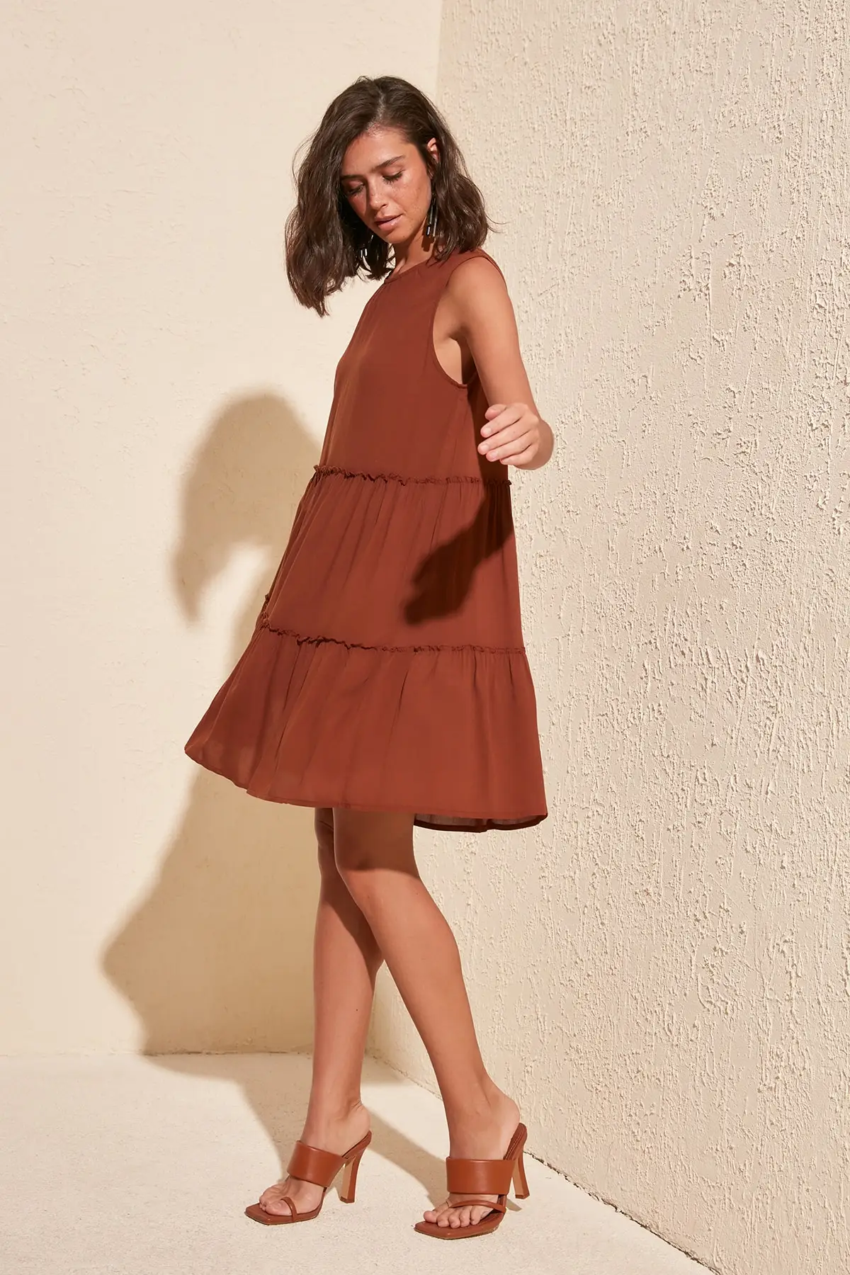 Платье с широким вырезом TWOSS20EL1765 | Женская одежда