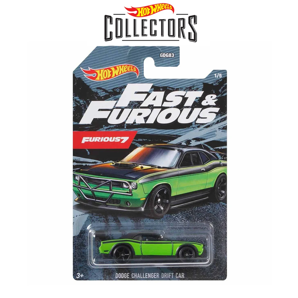 Чехол металлический с надписью Hot Wheels Форсаж издание 2021 г. Paul Walker Nissan Skyline R34