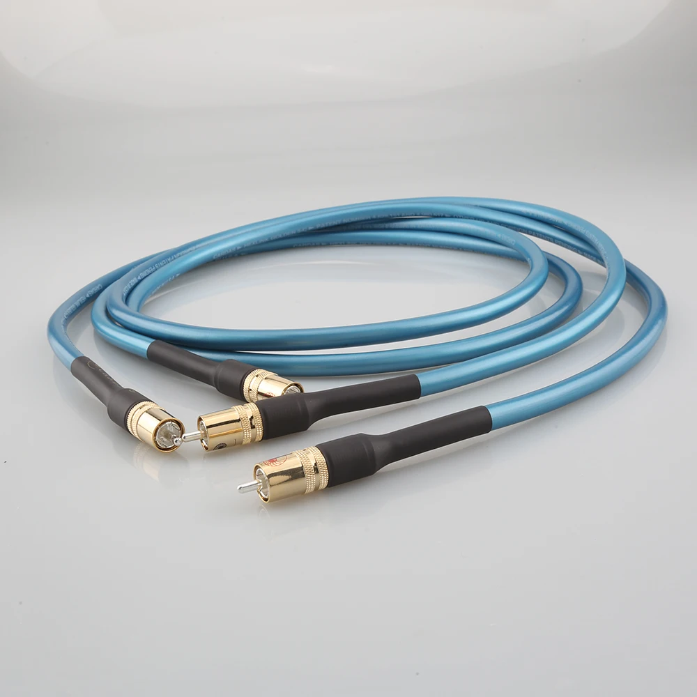 Бескислородный Медный + посеребренный экранирующий Hi-Fi аудио усилитель Cardas