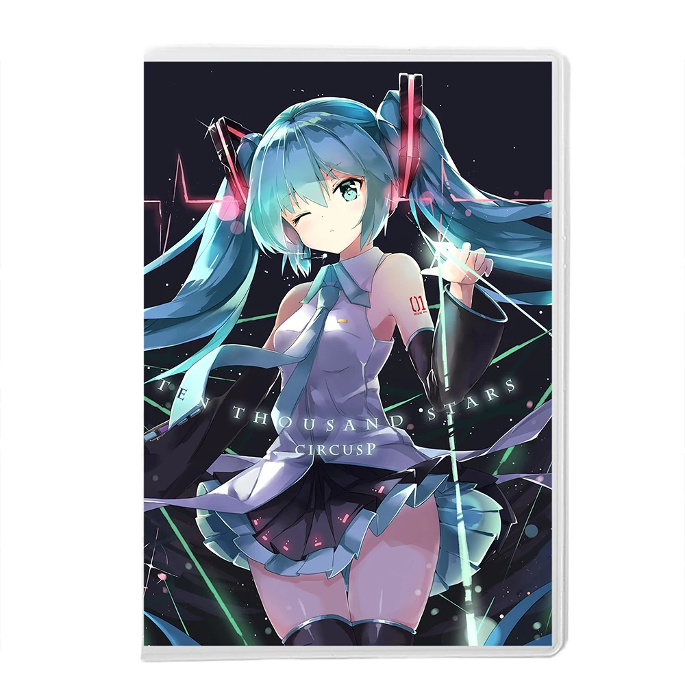 Обложка для паспорта из аниме Мику Хацунэ Вокалоид Vocaloid Hatsune Miku | Канцтовары офиса