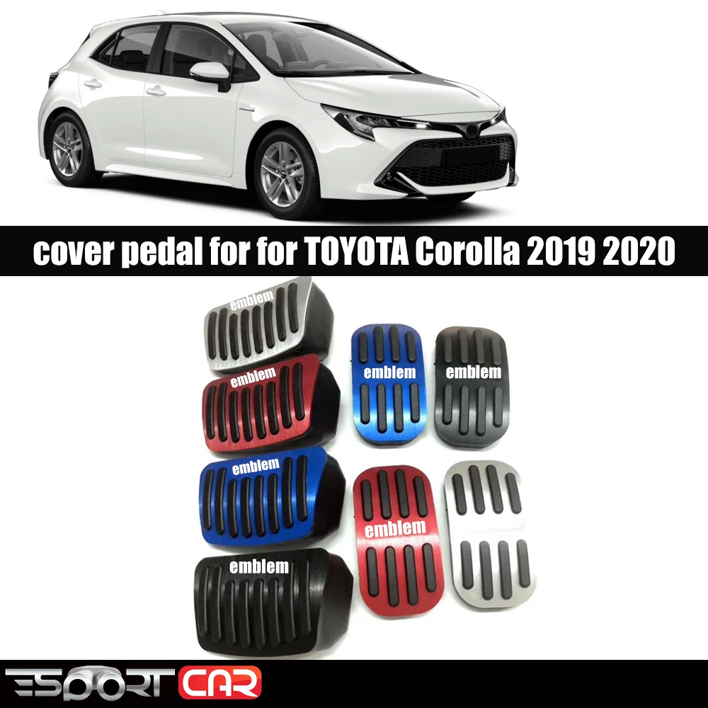 ESPORTCAR педаль газа тормоза на крышке для yota Corolla 2019 2020 акселератора|Автомобильные