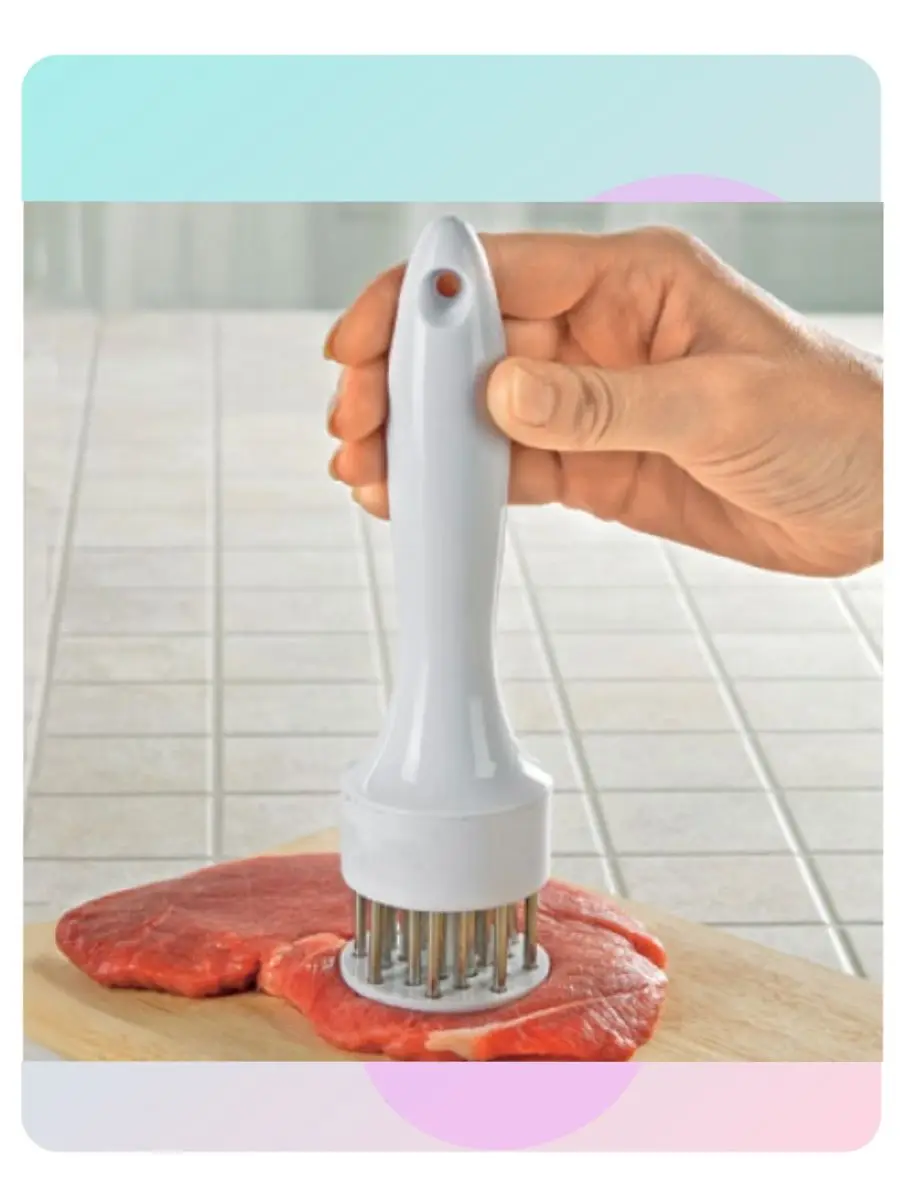 Приспособление для отбивания мяса Тендерайзер Meat Tenderizer 24 pin