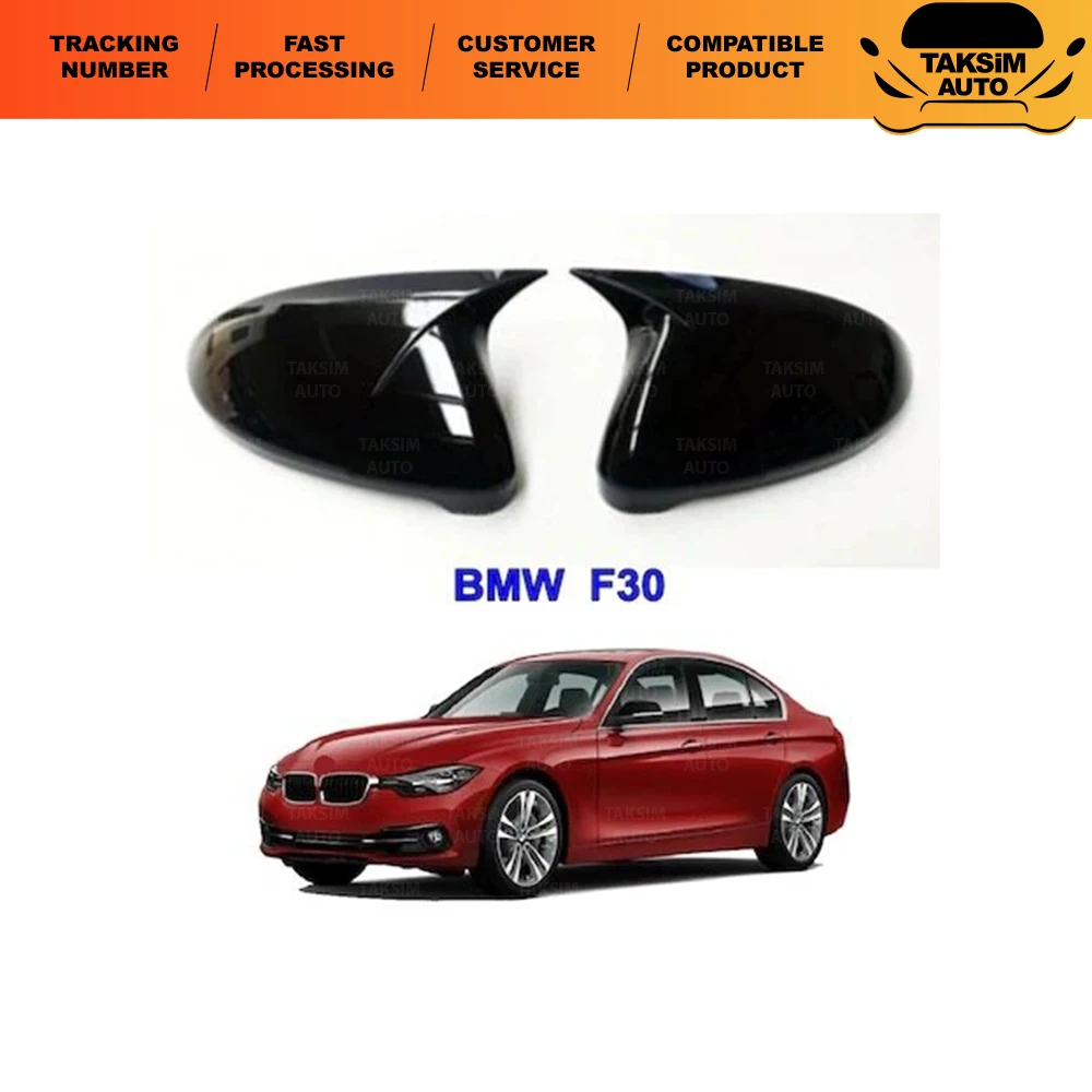 

(Справа и слева) для BMW F30 3 серии M3 летучая мышь зеркальная крышка пианино черный качественный продукт полная гармония 1 костюм 2 шт.