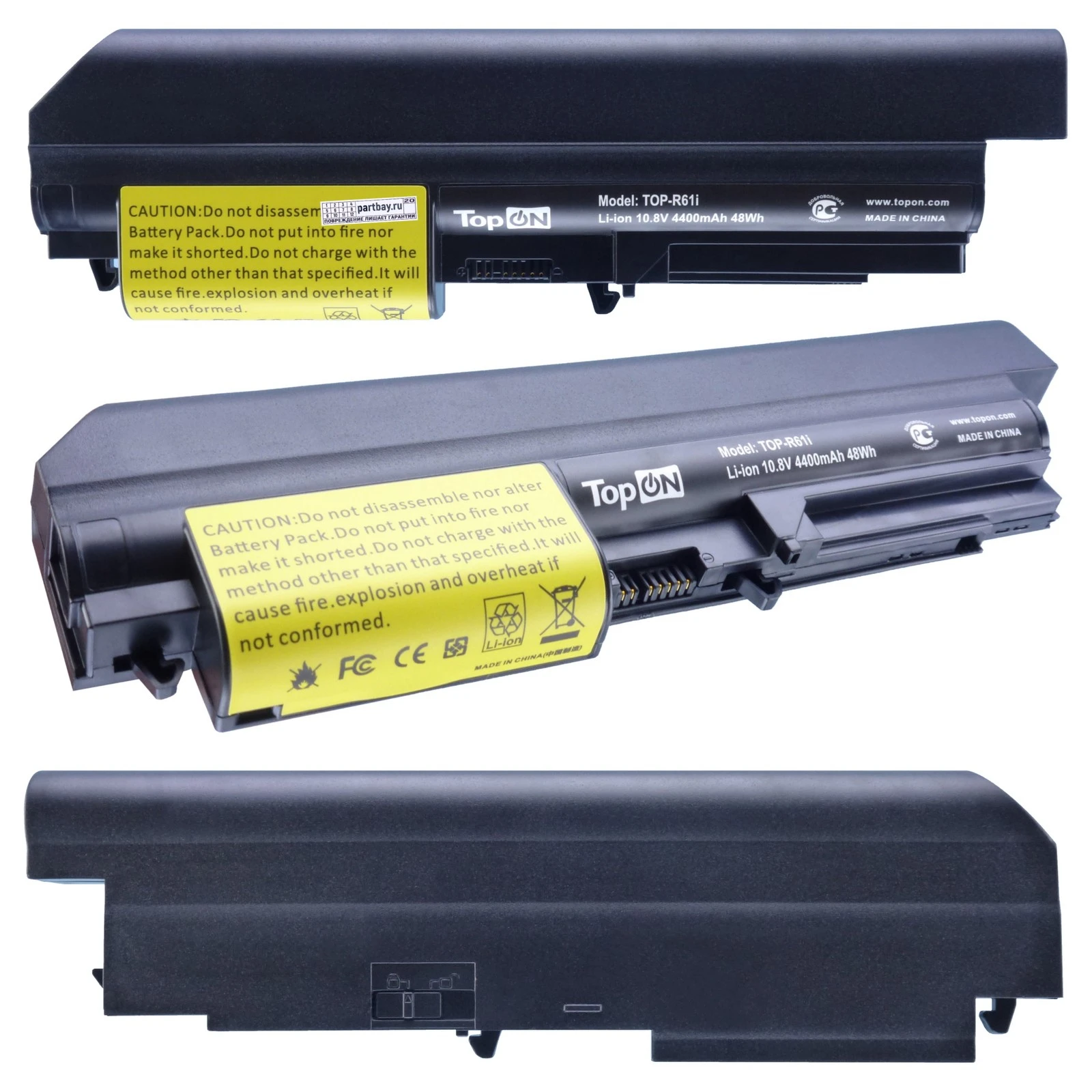 Аккумулятор для Lenovo T61p 11.1V 4400mAh 49Wh | Компьютеры и офис