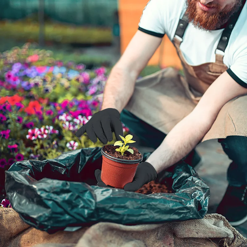Перчатки Нитриловые латексные одноразовые 50/100 шт. | Дом и сад