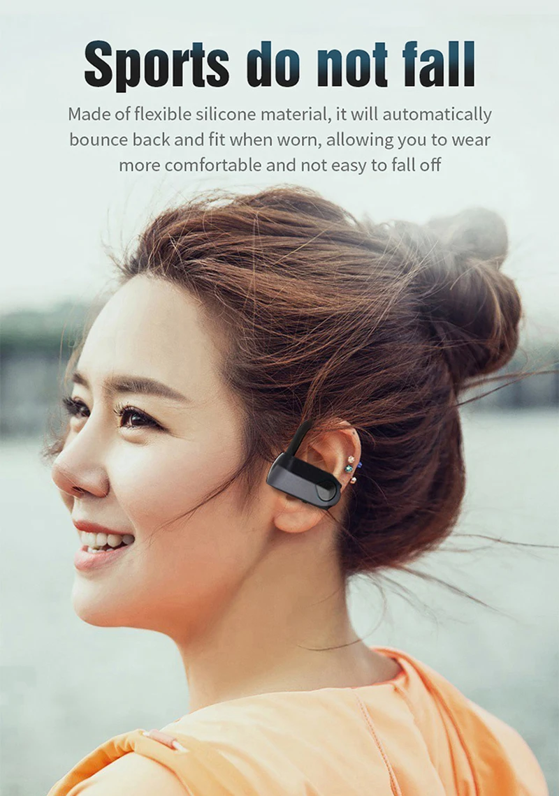 LY-20 TWS БЕСПРОВОДНЫЕ стереофонические bluetooth-наушники наушники с ушками спортивные наушники bluetooth-гарнитура с микрофоном для всех смартфонов