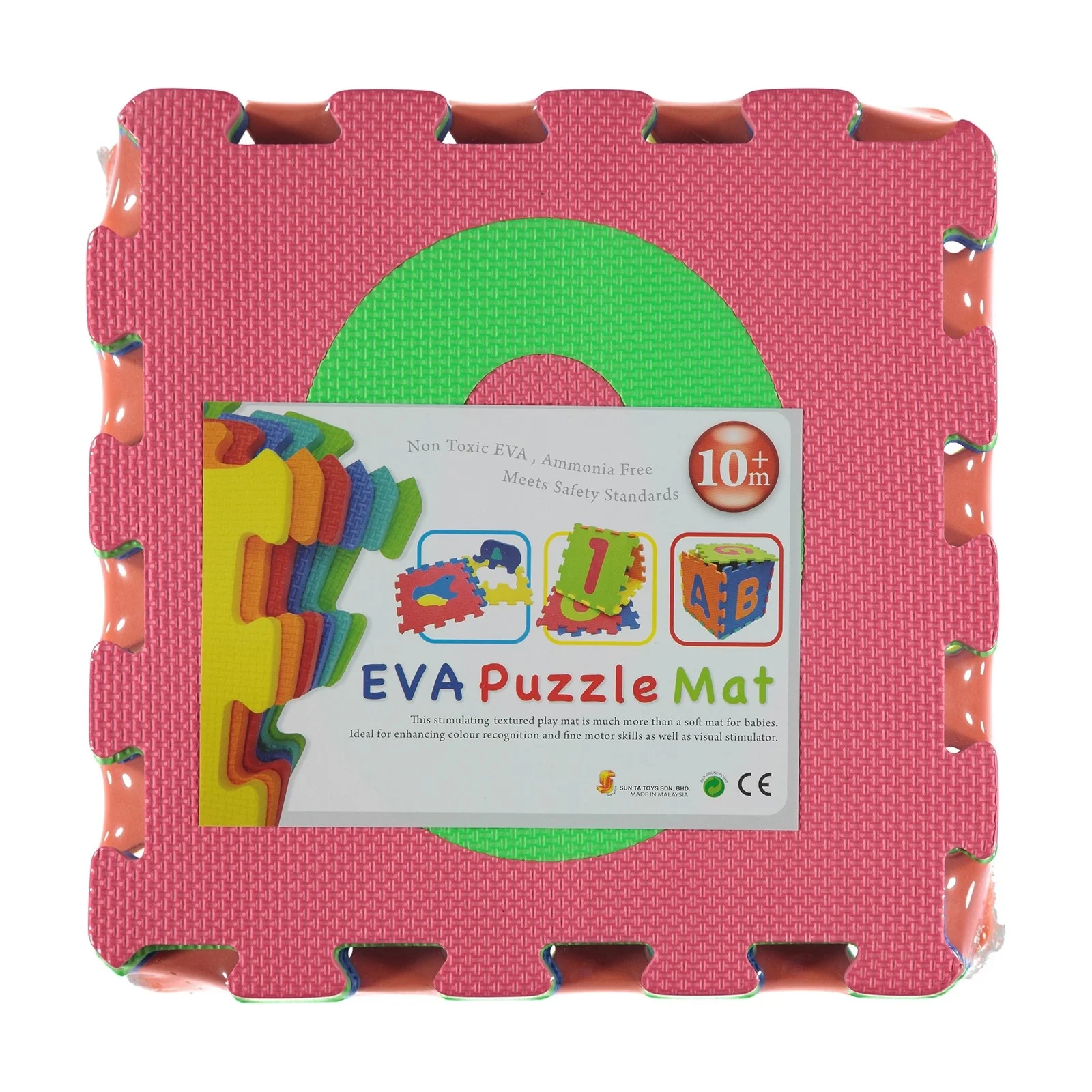 Ebebek Детские и игрушки Eva Развивающие головоломки игровой коврик 10 шт|Игрушки