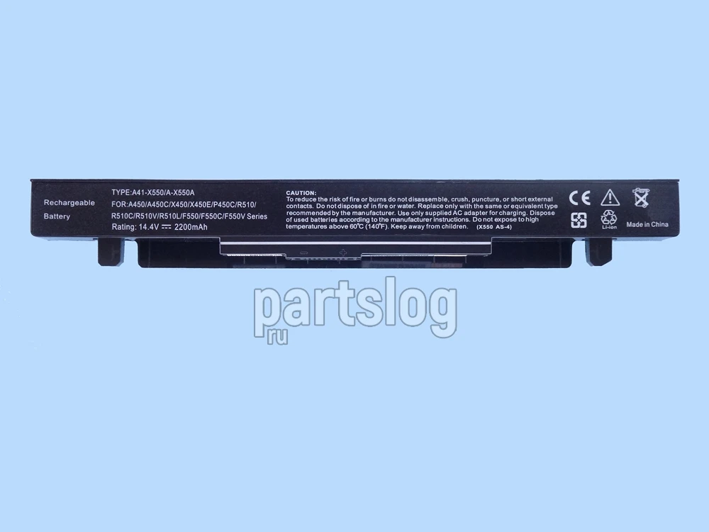 Аккумулятор для ноутбука Asus X450L 14.4V 2200mAh|Аккумуляторы ноутбуков| |