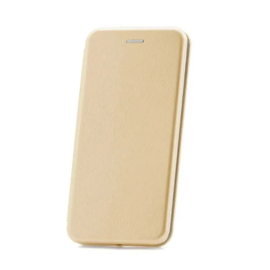 Чехол книжка золотой для Huawei honor 10X lite / huawei p smart 2021 с магнитным замком подставкой и
