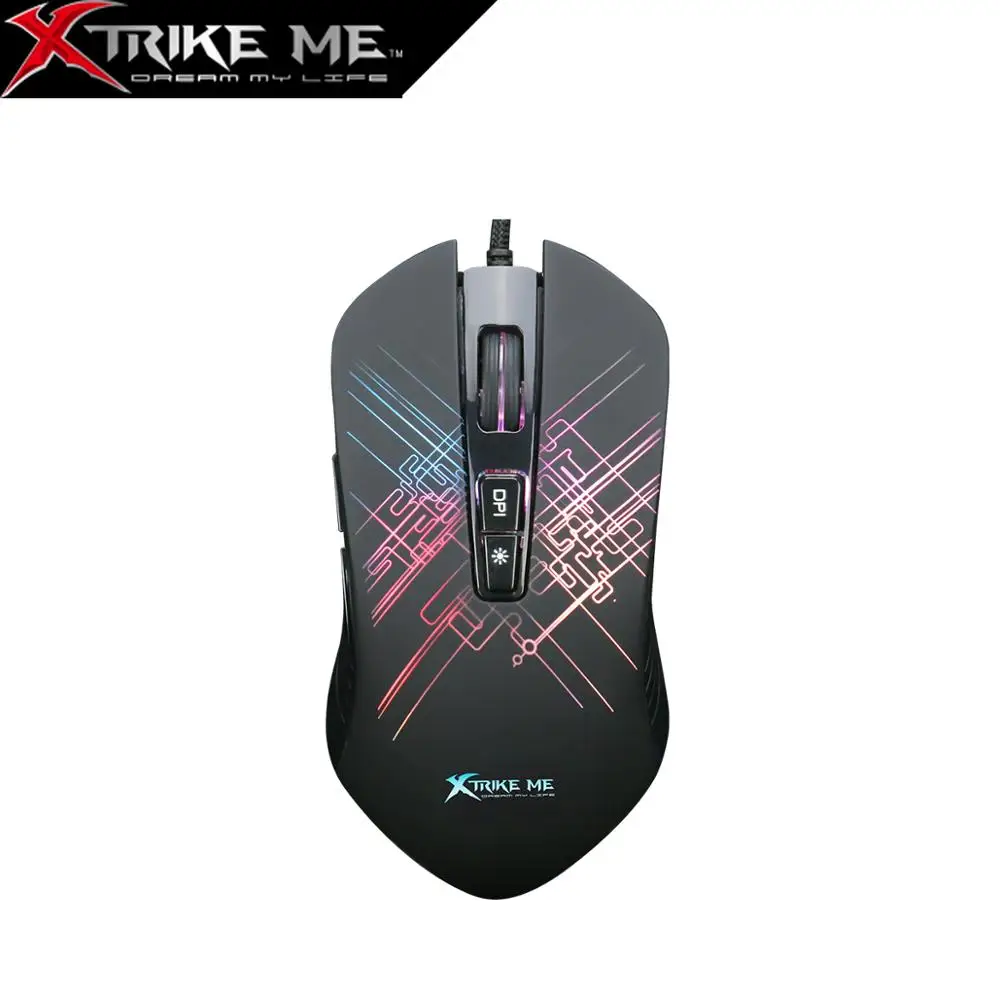 Xtrike-Me GM510 Ratón Gaming USB Retroiluminado 6400 DPI 7 Botones | Компьютеры и офис