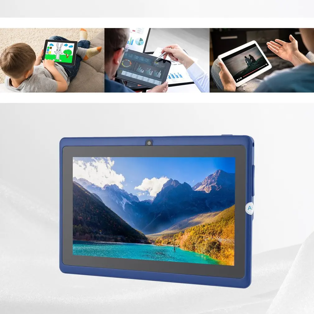 

Tablet pc 7inch refurbished q88 quad-core tablet android build-in 2000mAh battery capacity supply 512MB+4GB android tablets