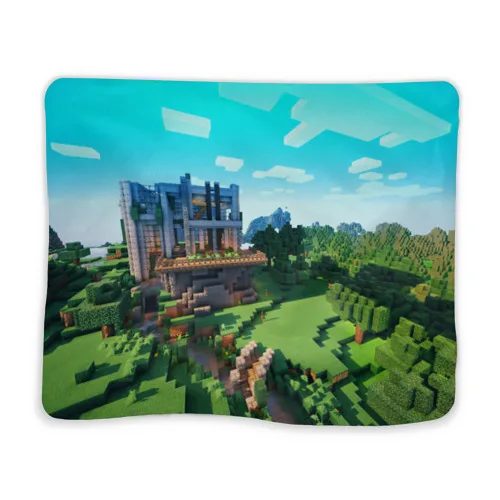 Фото Плед 3D Minecraft №3
