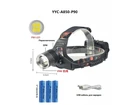 Фонарь налобный аккумуляторный Cree LED YYC-A850-P90 Портативный тактический фонарик светодиодный для охоты дачи
