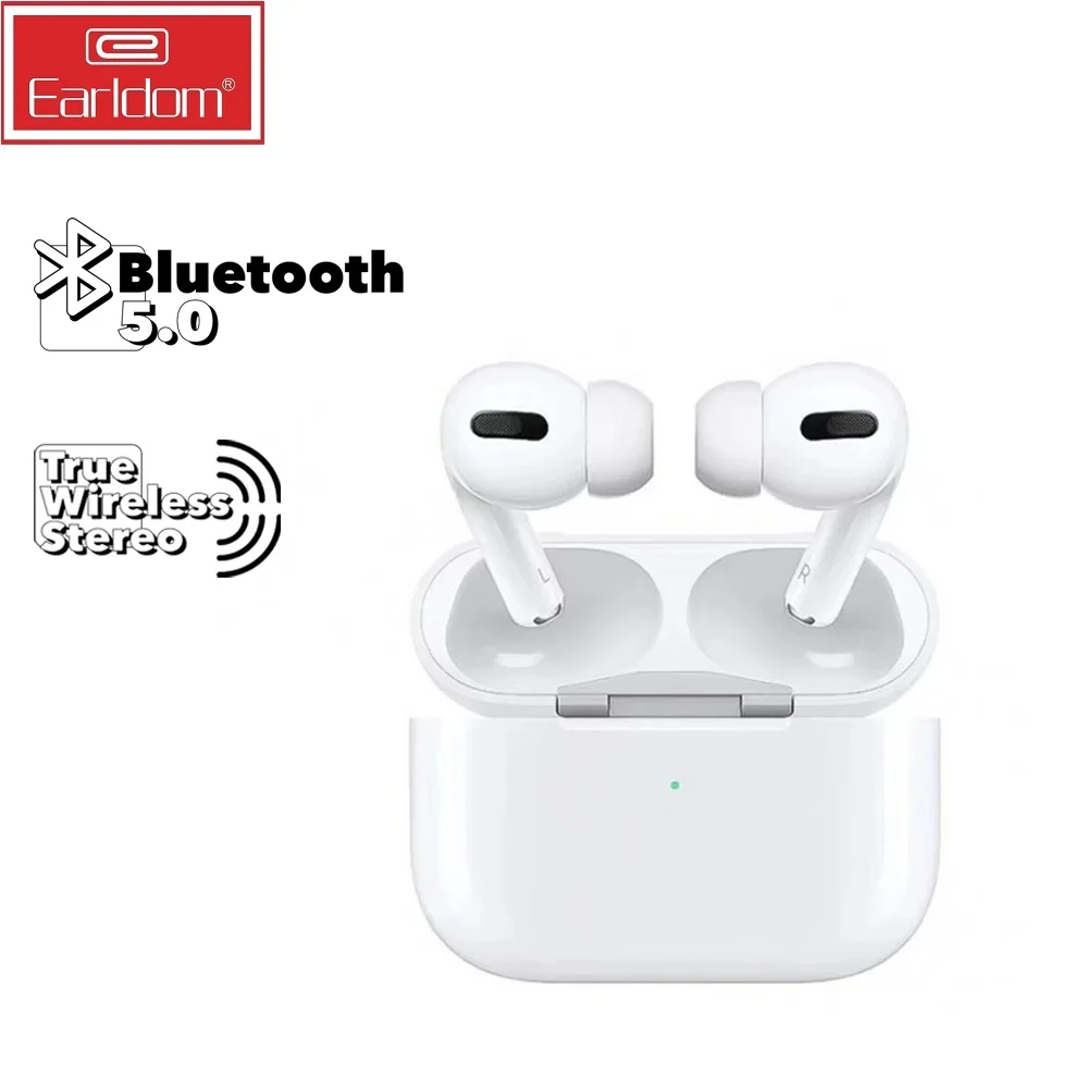 TWS Bluetooth headset earldom et-bh36 BT 5.0 plug-in (white) |