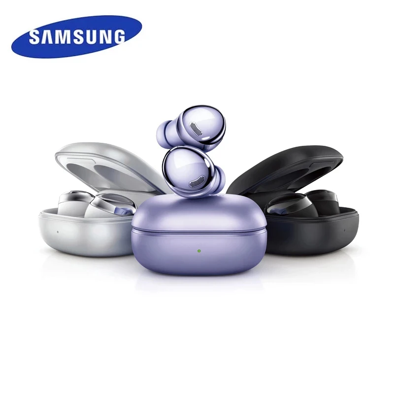 

Samsung - Galaxy Bourgeons Pro, BUDSpro Vrais couteurs Sans Fil w/Actif Antibruit Sans Fil De Charge Caractristiques SM-R190