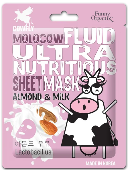 Ультрапитательная ткан. маска-флюид ALMOND MILK+Подарок |