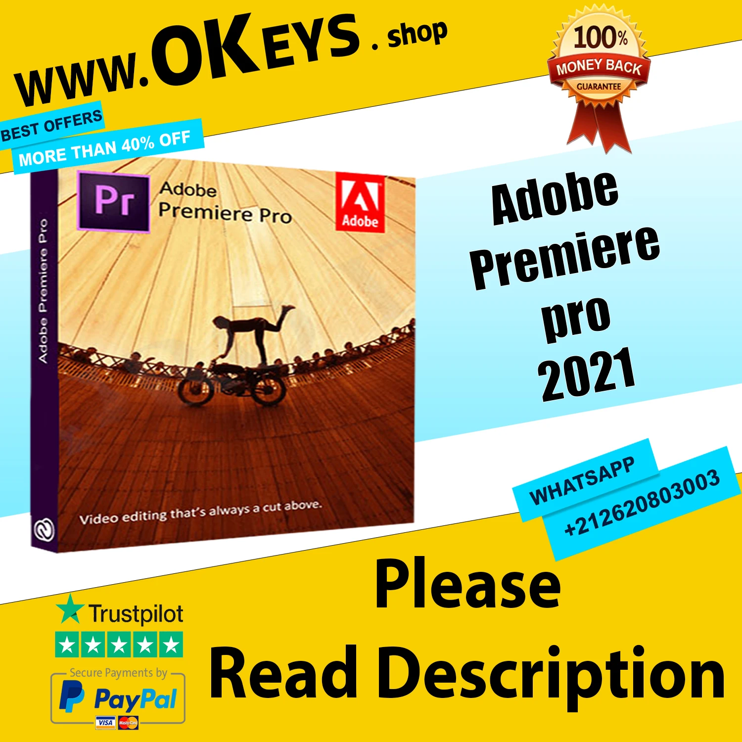 

{Adobe premiere pro 2021 - Windows - Life Time Using}