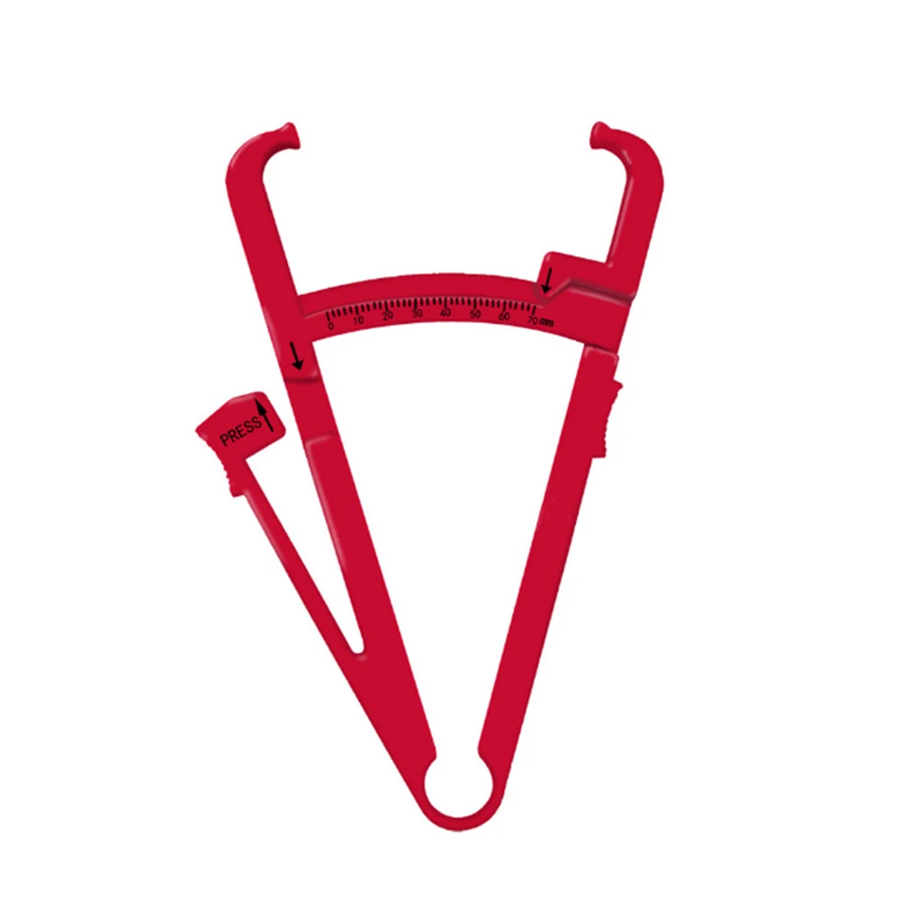 Калипер для складки инструмент тестер с мерной таблицей точного Skinfold жира в