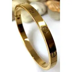 

Women's 3 Color Steel Clamp Cubic Zirconia Bracelet 3 PCs Set