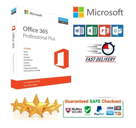 

{Microsoft Office 365 Pro Plus Lifetime ✔️ Windows and Mac ✔️Read description-- ✔️ delivery}