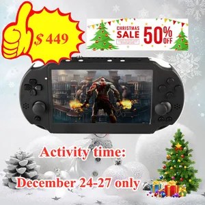 7-дюймовый IPS для коллекции портативных аркадных проигрывателей PS2модифицированных материнской платой PS2, не симулятор, двойной джойстик, модель: PS2P-300