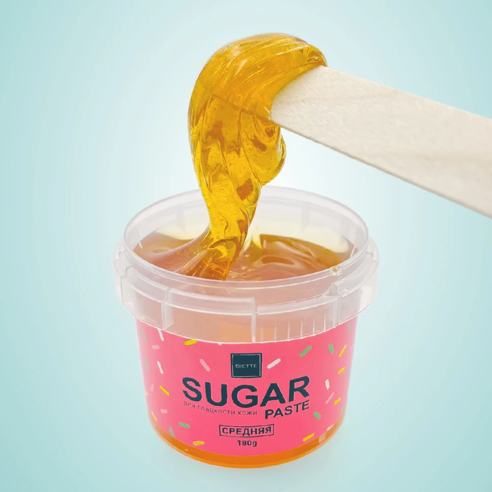 Biette sugar paste depilatory wax 180g medium epilation skin care hair removal beauty waxing aravia fast depilation long lasting time bikini hands
